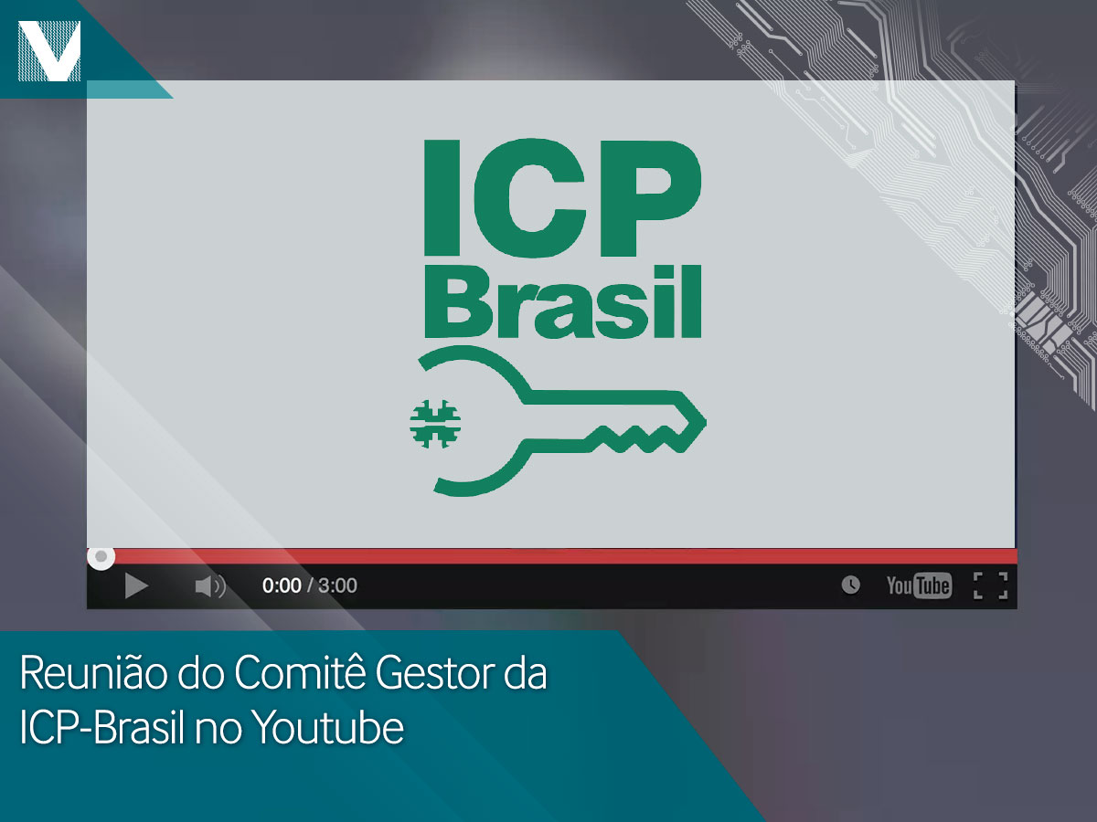 Reunião do Comitê Gestor da ICP-Brasil no Youtube